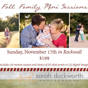 Fall Family Pictures Rockwall TX