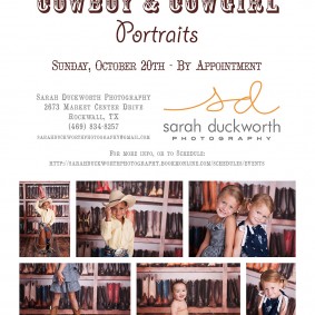 Rockwall Mini Sessions Cowboy Cowgirl